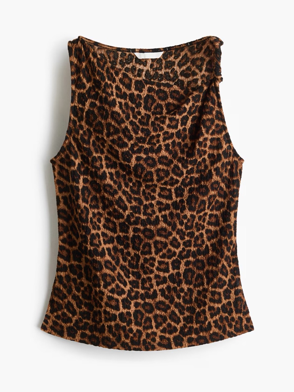 NWT H&M Leopard print twist top size medium